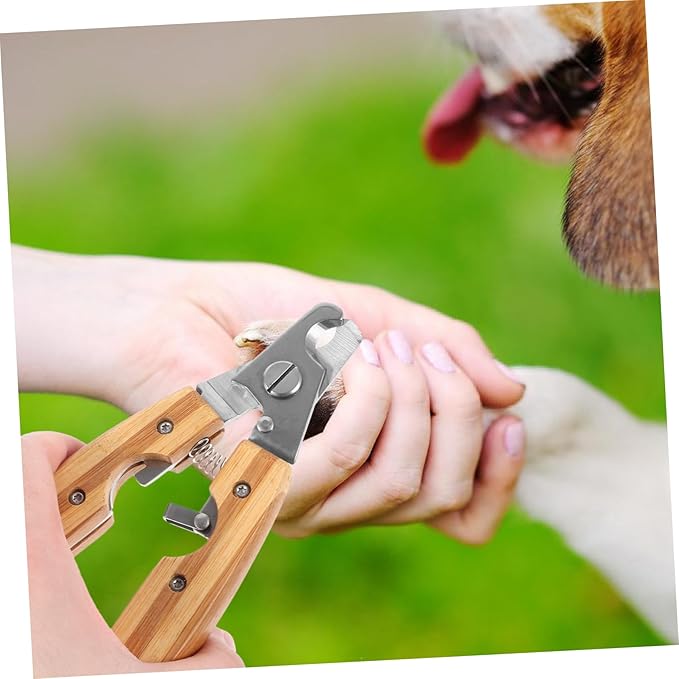 Pet Nail Clipper for Cats and Sturdy Handle Nail Trimmer for Small Animals Effortless Cutting with Sharp Ergonomic Design for Easy Grooming