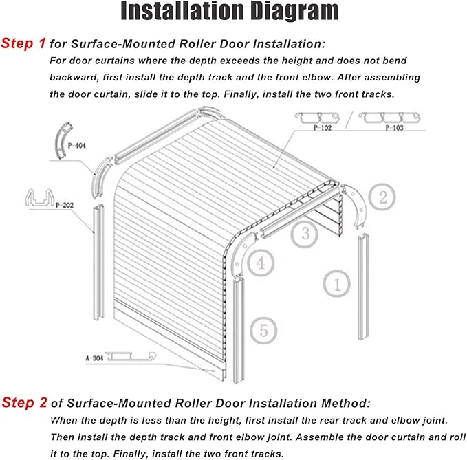 Wide Retractable Roll-Up Tambour Door Kit Set for Cabinets, Ideal Replacement for Pet Supplies & Sauces, Easy Installation, Durable & Space-Saving Solution