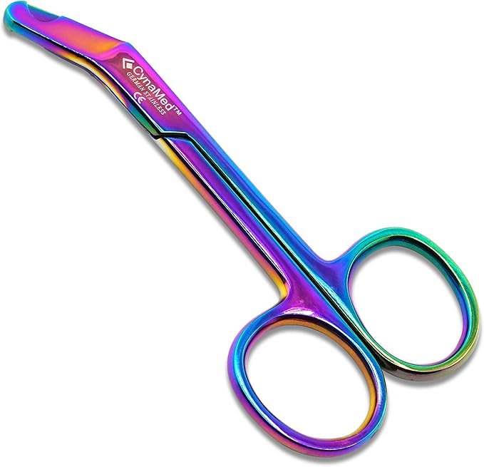 CynaVet Stainless Steel Multicolor Cat Nail Clippers: Safe Trimming of Indoor Cats, Rabbits, Hamsters, Birds - Ideal for at-Home Grooming - Veterinary Instruments Gifts