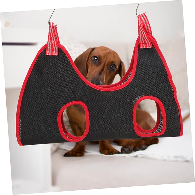 1 Set Pet Grooming Sling for Cats Dogs Grooming Hammock for Nail Trimming Easy to Washable for Pets Accessories Random Color