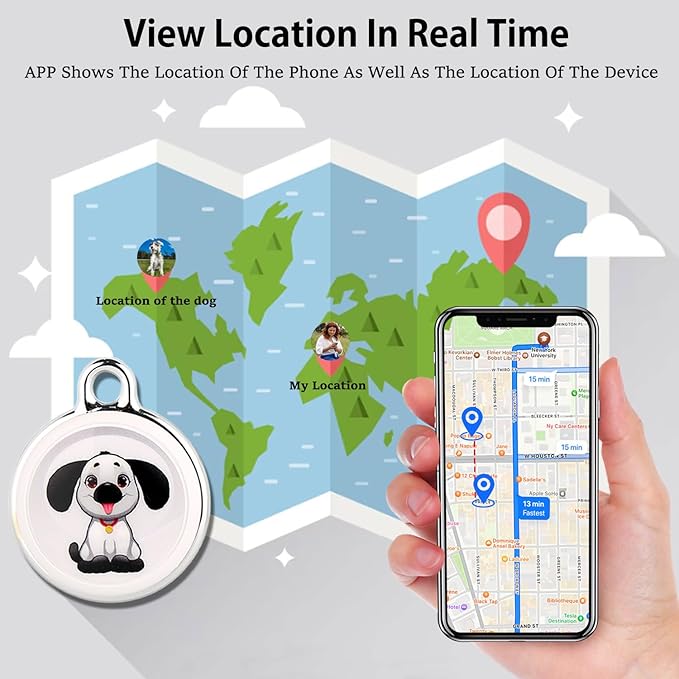 GPS Tracker for Vehicles, Cars, Kids, Pets & Seniors – No SIM Card, No Subscription – Real-Time Tracking Device with Full US Coverage – Portable & Accurate Locator