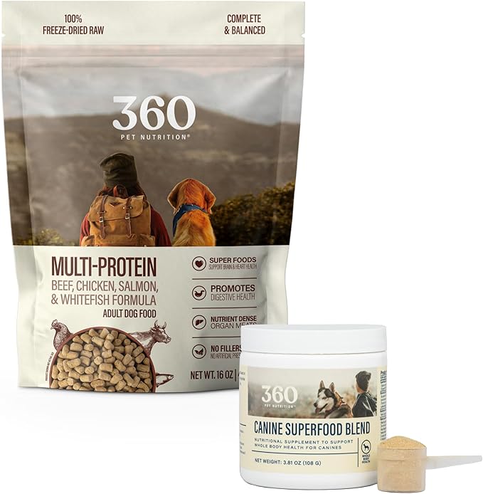 360 Multi-Protein and Superfood Boost Blend Topper
