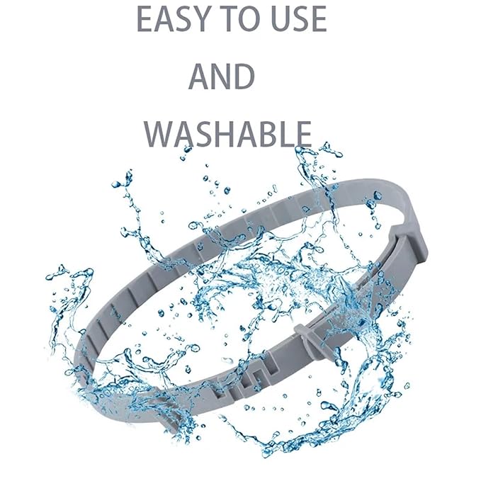 2pcs Adjustable Pet Collar For Dogs Cats,Soft Comfort Protective Neck Ring,Outdoor Pet Supplies For Small Medium Large Pets(70CM-Dog)