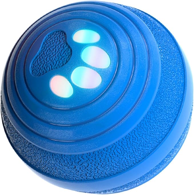 Pet Bounce Ball for Dogs,Rechargeable Pet Supplies - Bouncing & Rolling Ball Dog Toy | for Play Exercise Boredom Relief Stimulation Indoor Outdoor Home Apartment