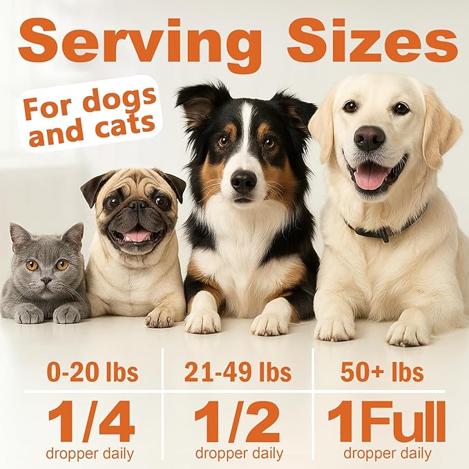 (2-Pack) Organic Hеmp Oil for Dogs and Cats - Pet Hеmp Drops for Anxiety Relief, Stress,Pain, Calming, Sleep, Arthritis - Treats Chews - Support Hip and Joint Health - Rich in Omega 3-6-9