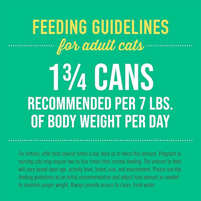 Tiki Cat Luau Pâté, Ahi Tuna & Chicken Recipe in Chicken Consumme, Grain-Free Balanced Nutrition Wet Canned Cat Food, for All Life Stages, 2.8 oz. Cans (Pack of 12)