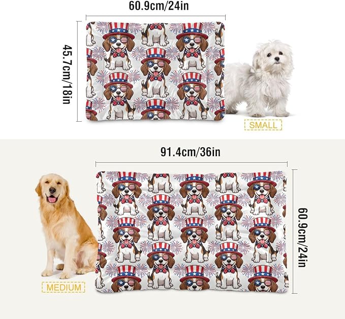 Dog Bed for Crate Washable Pet Sleep Pad, Dogs Kennel Mat with Non-Slip Bottom, Soft Fluffy Supplies Pet for Dogs and Cats (24x18 inch)