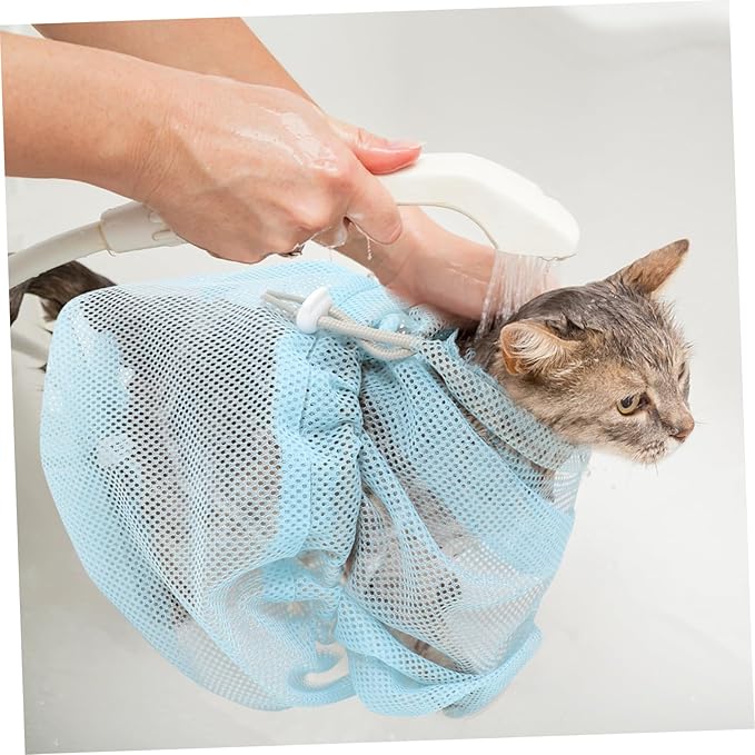 BESPORTBLE 1Pc Cat Grooming Pouch Scratch Pet Bag for Bathing Medicine Nail Trimming and More Durable Fast Dry Wear Resistant