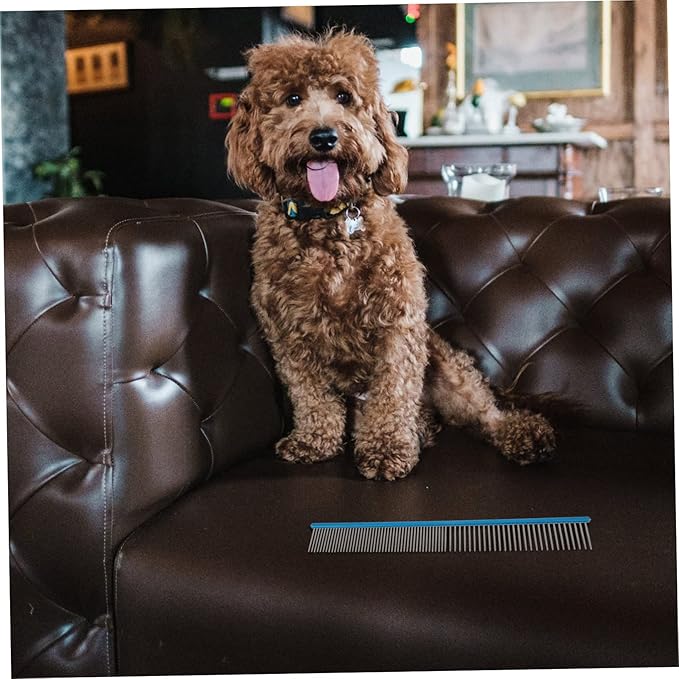 Happyyami Superior Quality Dog Hair Comb Comb Multi-function Pet Grooming Tool Wear-resistant Portable Non-slip Handle Daily Use