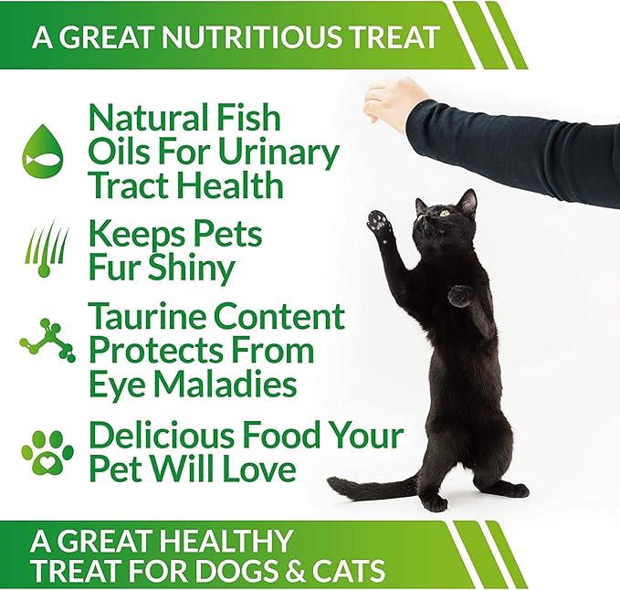 Cat-Man-Doo Extra Large Dried Bonito Flakes Treats for Dogs & Cats - All Natural High Protein Flakes - 4oz Bag (6 Pack)