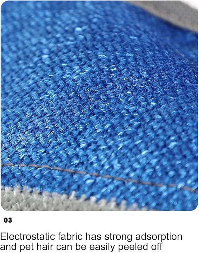 Cat - Clean Removal, Electrostatic Fabric, Washable Build, Gentle Grooming, Secure Fit, Lint Capture, Pet Care, Kitten Puppy Clothing Couch Sofa Bed Carpet Furniture