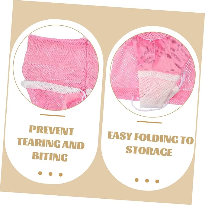 Multi Function Cat Grooming Bag Durable Mesh Pet Bathing Pouch for Nail Trimming and Care Breathable Calm Design
