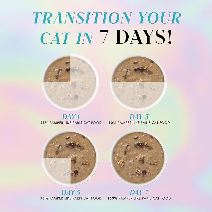 Weruva Paris Hilton Pamper Like Paris Wet Cat Food, Chicken and Turkey in Gravy, 2.47oz Pouch, Pack of 12