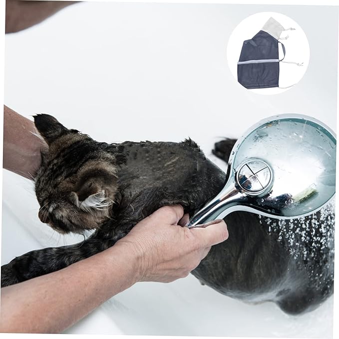 Breathable Cat Bathing Bag for Easy Grooming and Nail Trimming for Kittens and Cats for Bathing and Medicine Administration