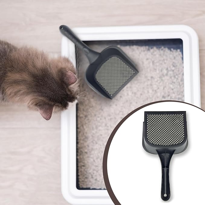Pet Feces Shovel Hollow Washable Litter Poop Separator Bathroom Thickened Cat Litters Shovel with Hole for Pet Poop