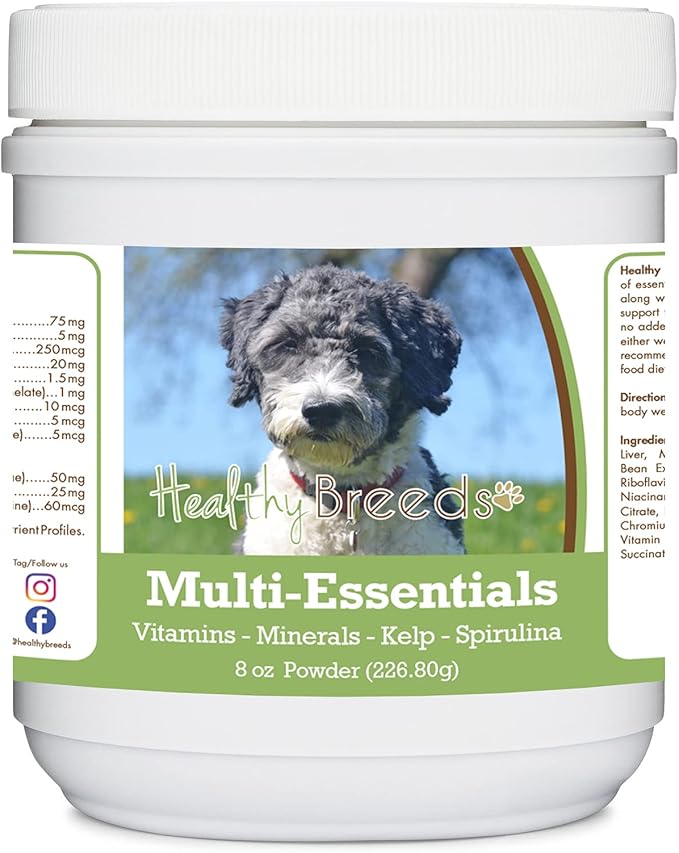 Healthy Breeds Aussiedoodle Multi-Essentials Powder for Dogs - an Ideal Supplement of Vitamins, Minerals & Antioxidants for Your Dog - 8 oz