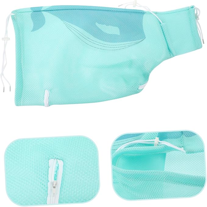 Kisangel Cat Grooming Bag Multi-Function Cat Bathing Bag for Easy Pet Washing and Comfortable Design for Stress Bathing Random Style
