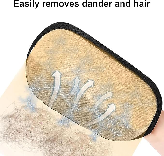 Pet Hair Remover Glove | Reusable Deep Cleaning Tool | Pet Hair Removal | for Grooming Shedding Lint Sofa Home Furniture Dog Cat Carpet Indoor