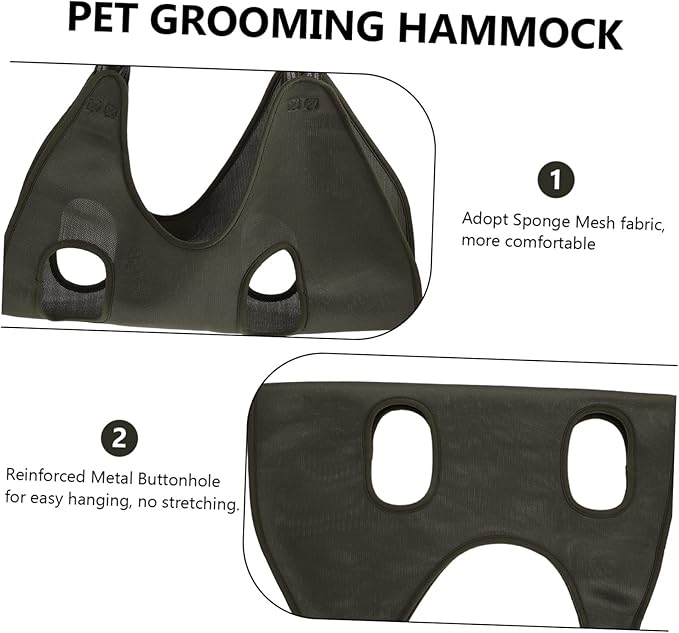BESPORTBLE 1pc Ergonomic Pet Grooming Hammock Safe Nail Trimmer for Dogs Cats Pet Shop