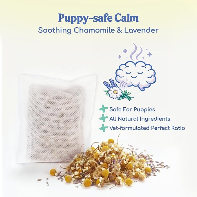 Race&Herd CuddleBun Heartbeat Puppy Toy Sleep Aid - Heartbeat Dog Toy, Dog Heartbeat Toy for Puppy Must Haves for Separation Pet Anxiety Relief Puppy Calming Aid, Dog Toys Behavioral Training (Beige)