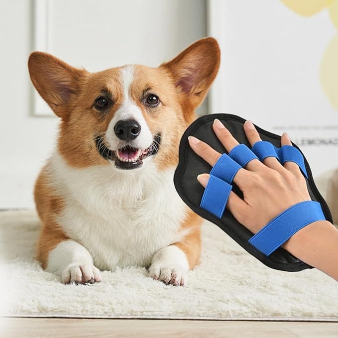 Electrostatic Pet Hair Remover Glove,Electrostatic Five-Finger Dog Cat Lint Mitt Tool - Dog Hair Remover Glove,for Laundry Couch Carpet Car Seat Clothing Bed Sofa