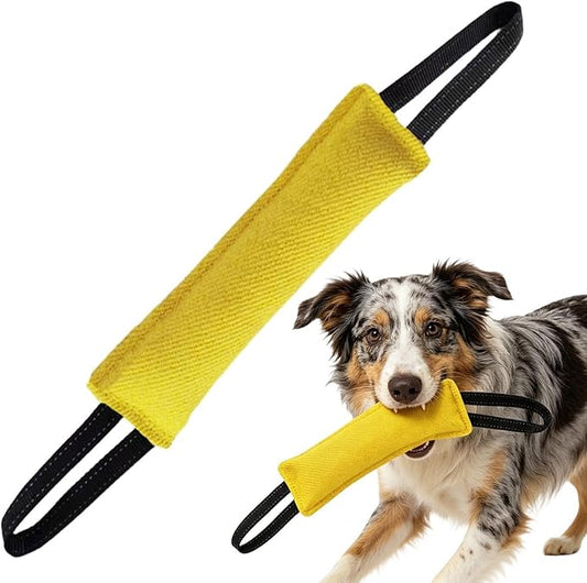 Dog Training Tool - Pet Fetch Supplies, 58x7cm Bite Resistant Dog Chew Toy for Training, Sturdy Structure with Flexible Texture, Reliable Animal Tool for Play Boosting and Pet Engaging