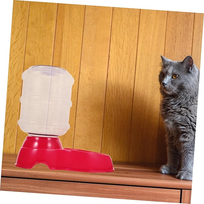 Cat Automatic Feeding Device Pet Food Bowl Water Basin Drinking Fountain Safe Easy to Clean
