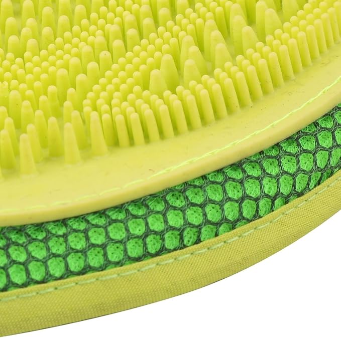 Pet Doggy Cat Shower Grooming Bathing Massage Glove Brush 23cm x 19cm Multicolor (id: fb6 fa3 b0a e46 98b