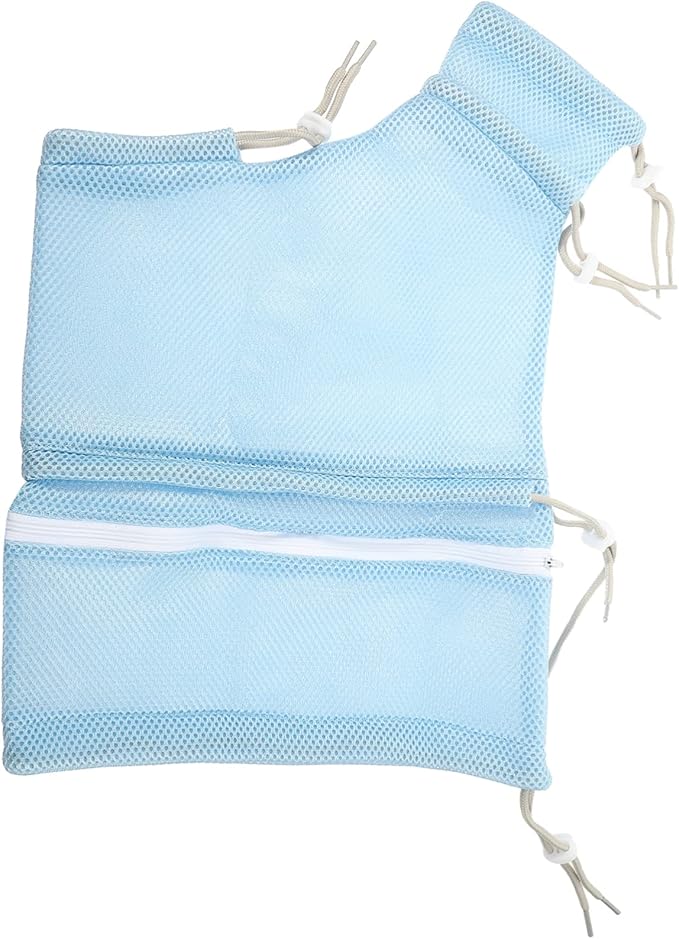 SUPVOX Cat Grooming Bath Bag Reusable Netting Bag Pet Wear-Resistant Polyester for Cats