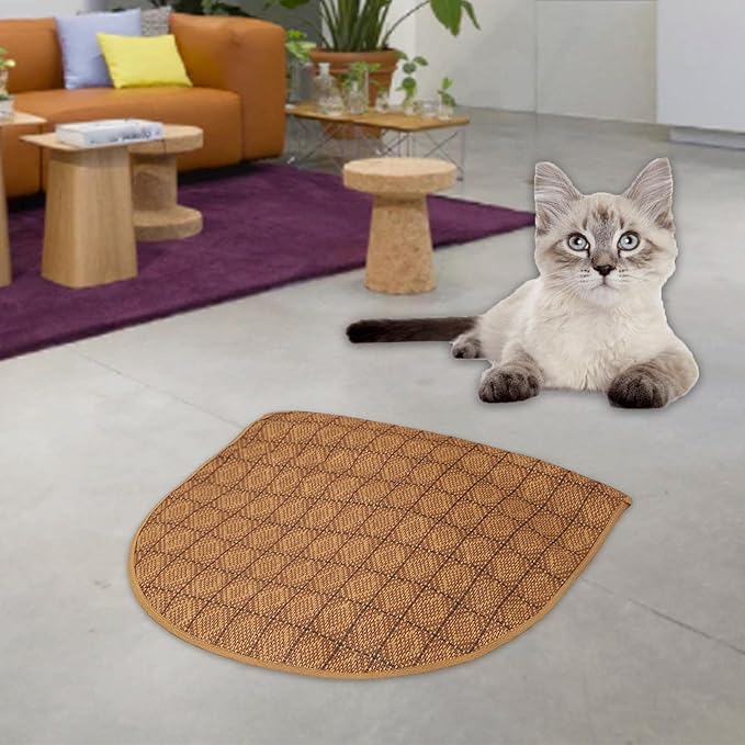 Pet Cooling Mat Indoor Crate Pad Dog Sleeping Pad Pet Bed Mat Summer Dog Cooling Mat Comfortable Blanket for Dogs Cats Kitten Pets Supplies, L