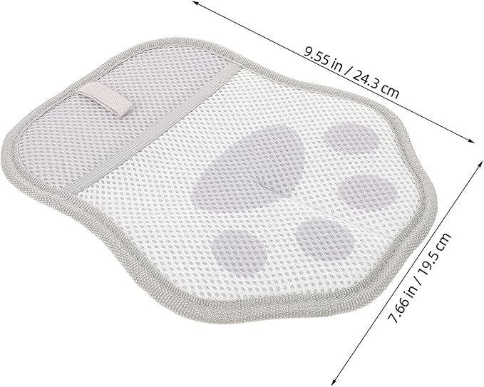 HOMSFOU 3pcs Electrostatic Pet Hair Removal Gloves for Cats and Dogs, Static Hair Remover Mittens for Indoor Grooming and Shedding Control, Gray Cleaning Gloves for Furniture and Clothing