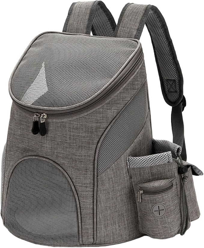 Backpack Adjustable Outdoor Carrier Front for Small Cats Portable Travel Foldable Pet Supplies Bag Carriers Backpacks Bags for Carrying Large Breathable