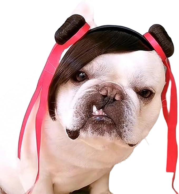 Pet Necha Hairband Dogs Cats Halloween Costume Headband Dog Party Supply Funny Festival Headwear Pet Headgear