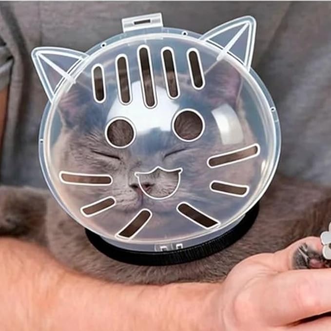Cat Bubble Muzzle - Breathable Transparent Face Hood,Cat Hood | Small Dogs Bathing Shedding Nail Trimming Shower Behavior Training Bite Prevention Travel