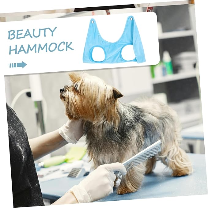 Happyyami 1pc Pet Grooming Hammock for Cats and Dogs and Comfortable Pet Beauty Bed for Easy Grooming and Bathing