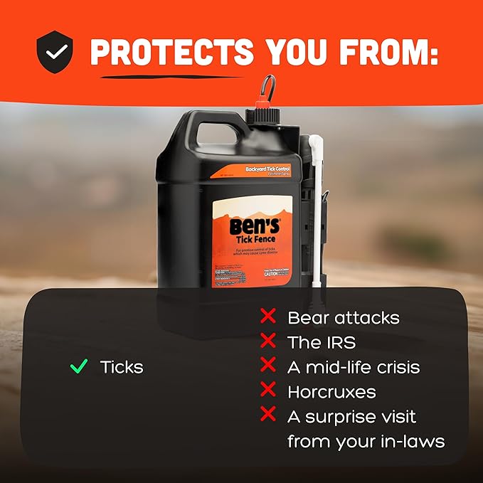Ben's - Tick Fence Backyard Tick Control Spray - 2 Pack