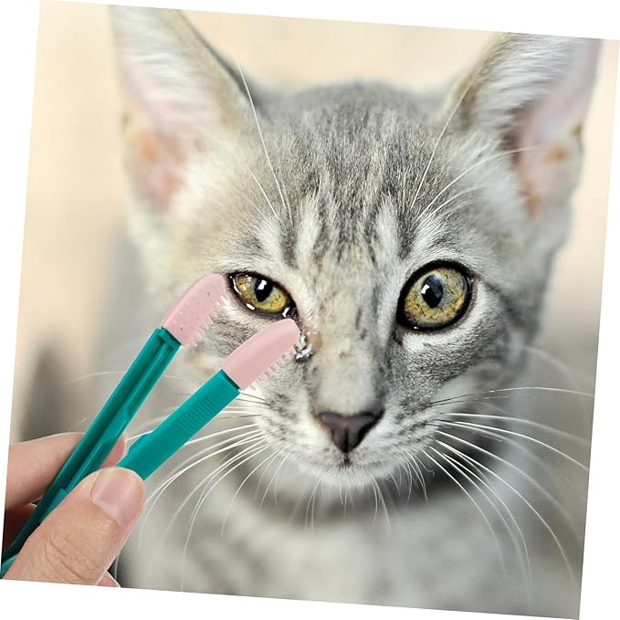 Yardwe 10pcs Cat Hair Brush for Indoor Cats Cleaning Fur De-shedding Brush Pet Grooming Tool