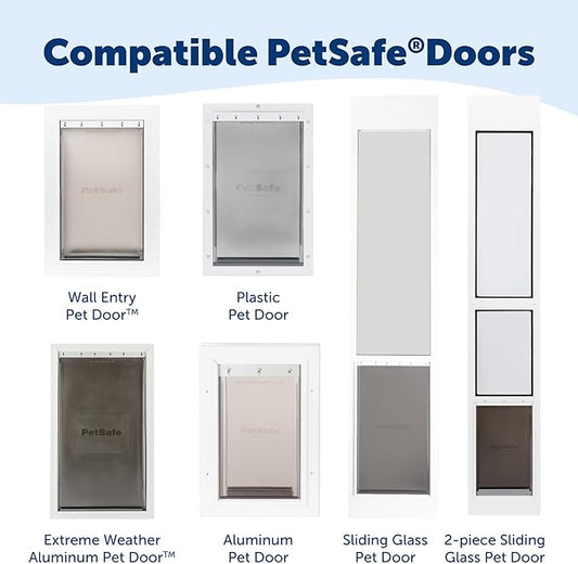 PetSafe Original Replacement Flap - Doggie Door Vinyl Replacement Flap for Sliding Glass Pet Door - Durable & Made with Non-Toxic Materials - 12 7/8" H x 8 1/8" W - Medium,(Pack of 6)
