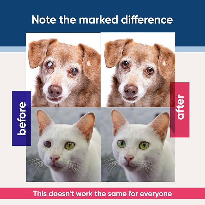 EYEMYCIN pet Eye Drops 1 fl oz Eye Drops for Dogs and Cats Vet-Recommended Dog Eye Infection Treatment to Soothe Infection Allergy,Relieve Dry Eyes Pink Eyes, Pet Tear Stain Cleaner Horses & Birds