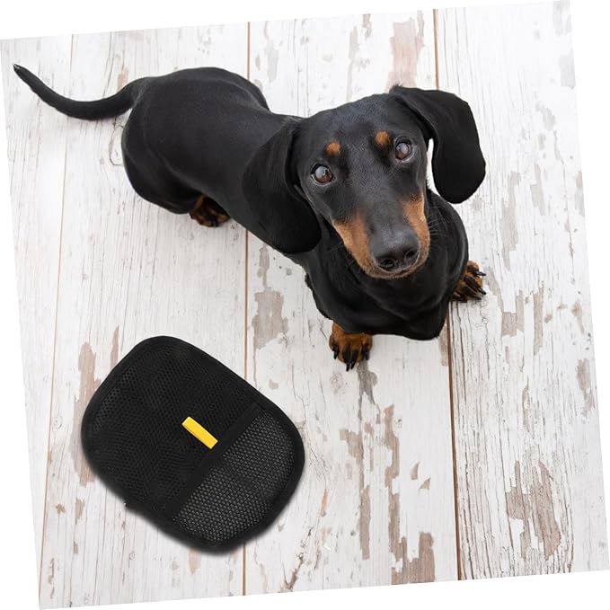 2pcs Pet Grooming Gloves for Cat and Dog Dual-Sided Hair Removal Mitt - Reusable Pet Hair Remover Glove for Carpet Clothing Furniture