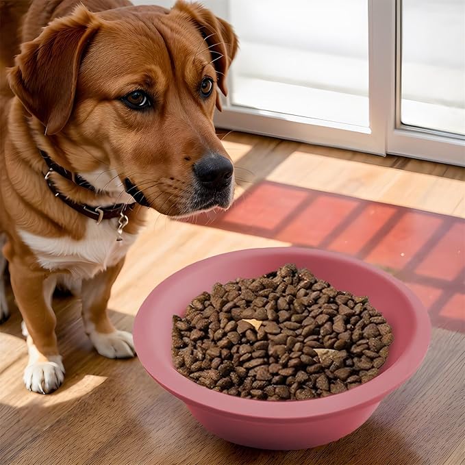 Dog Feeder, Cat Bowl With Slow Feeder - Cute Christmas Theme Dog Silicone Slow Feeder Bowl,Pet Feeding Supplies, Dog Dishes