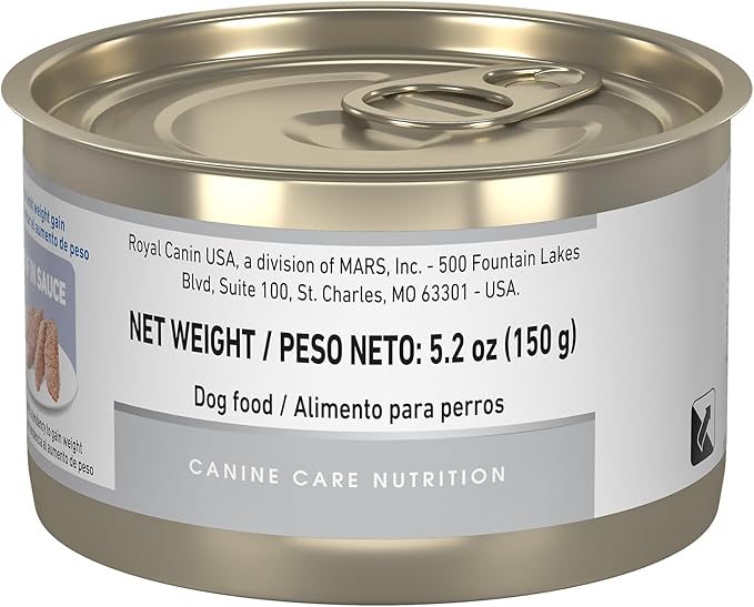 Royal Canin Canine Care Nutrition Weight Care Adult Loaf in Sauce Dog Food, 5.2 oz (Pack of 24)