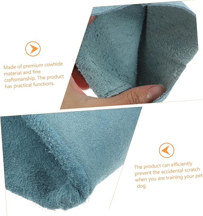 POPETPOP 1Pair Pet Training Gloves Reusable Bite Gloves for Handling Durable Scratch Resistant Design Comfortable Fit for Pet Grooming and Training for Dog and Cat Owners