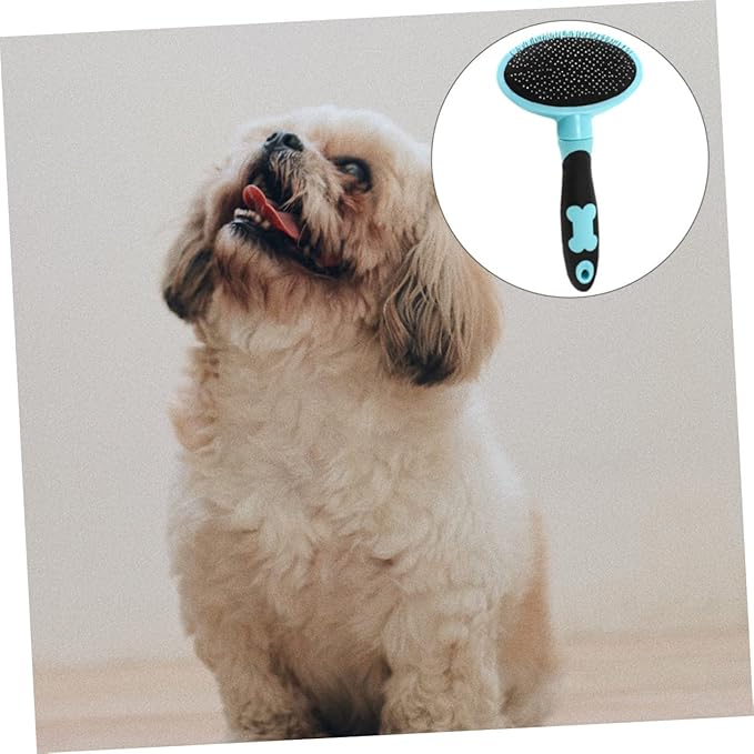 Happyyami Pet Massage Comb for Dogs and Cats Lint Brush Grooming Tool Pet Supplies Fine Craftsmanship