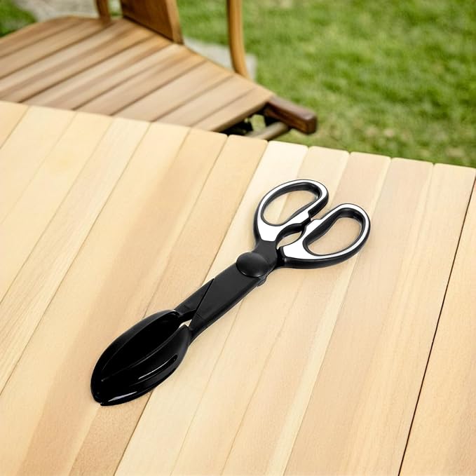 TOYANDONA 2pcs Portable Dog Poop Scooper with Poop Clamp, Lightweight Plastic Pet Waste Grabber for Outdoor and Indoor Use, Hands-Free Pet Supplies for Large Dogs and Cats