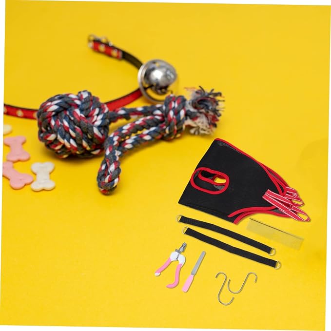 BESPORTBLE Grooming Hammock for Pet Nail Trimming Tools Sturdy Pet Nail Clipper File for Cats Dogs