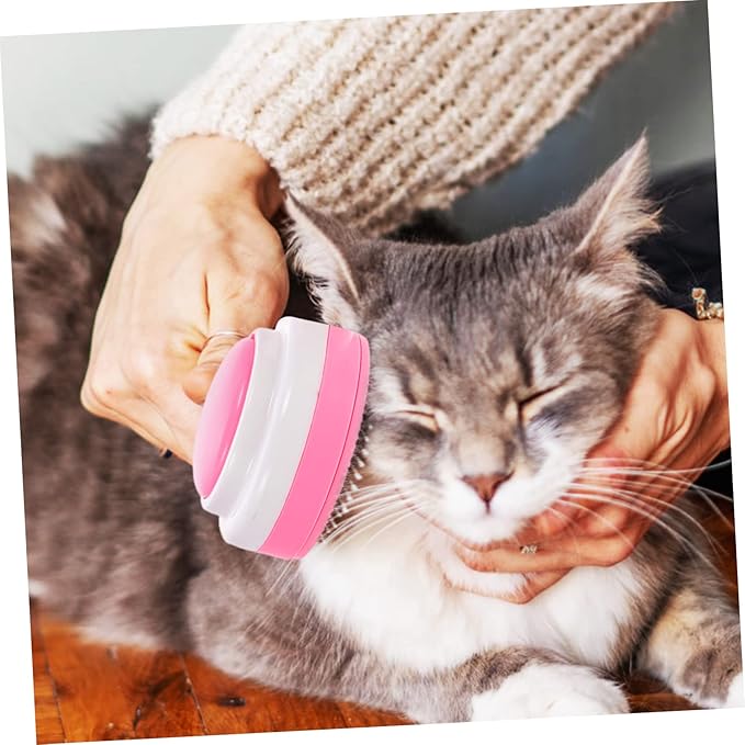 Multi-functional Pet Comb for Dogs Cats Grooming Brush Comfortable Handle Cat Brush for Shedding Pet Accessory for Easy Hair Removal