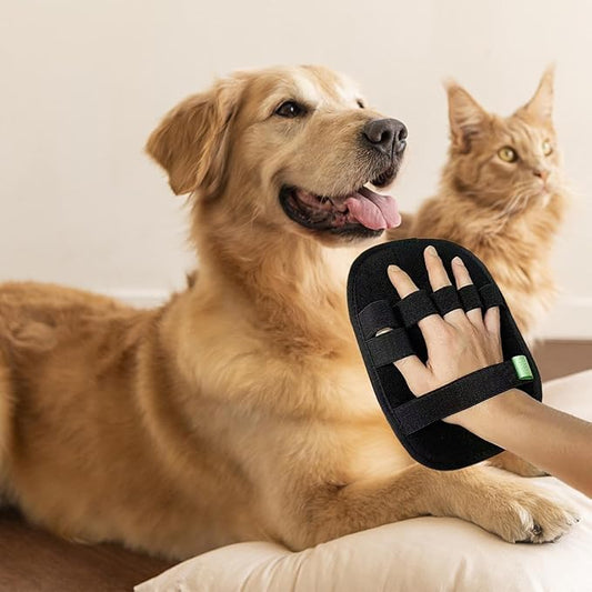 Pet Hair Remover Glove | Reusable Deep Cleaning Tool | Pet Hair Removal | for Grooming Shedding Lint Sofa Home Furniture Dog Cat Carpet Indoor