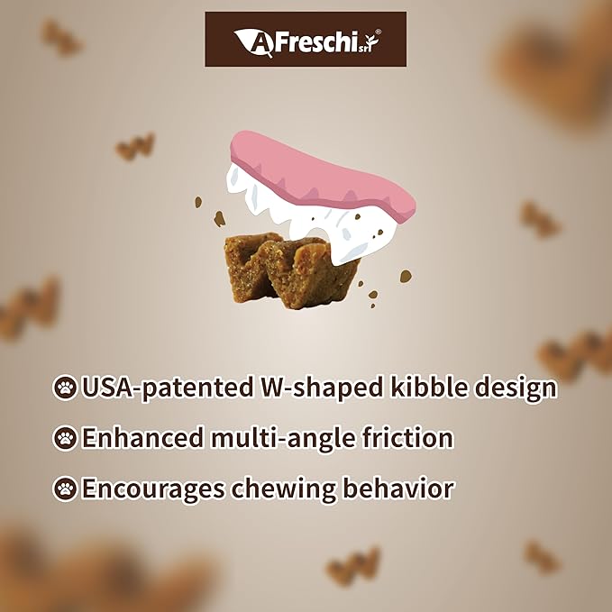 A Freschi srl Air-Dried Puppy & Adult Dog Food - Real Turkey Recipe | Grain-Free | High-Protein for Toy, Small & Large Breeds | Ideal for Picky Eaters, 1 lb Starter Bag