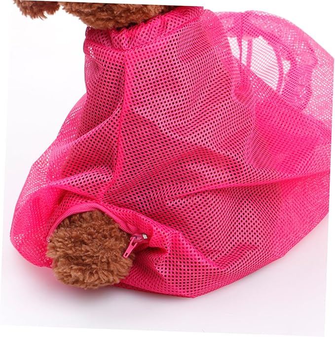 Yardwe Multi-Functional Cat Grooming Bag PET Bathing Bag Adjustable Straps Durable Waterproof Material for Nail Trimming Cat Grooming Supplies